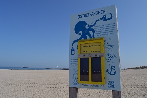 Warnemünde
Trash for cigarette butts<br />
Coastline - Beach, Tourism, Pollution/Litter/Relics, Education and information
Carmen BALON